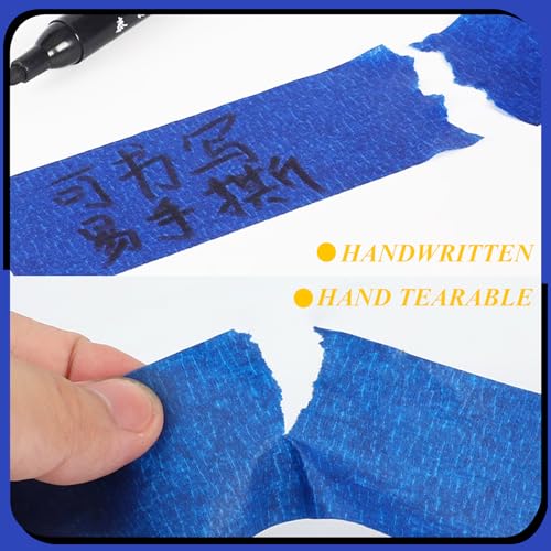 4 Rolls Blue Painters Tape for Multi-Purpose Painting DIY Crafts k7m