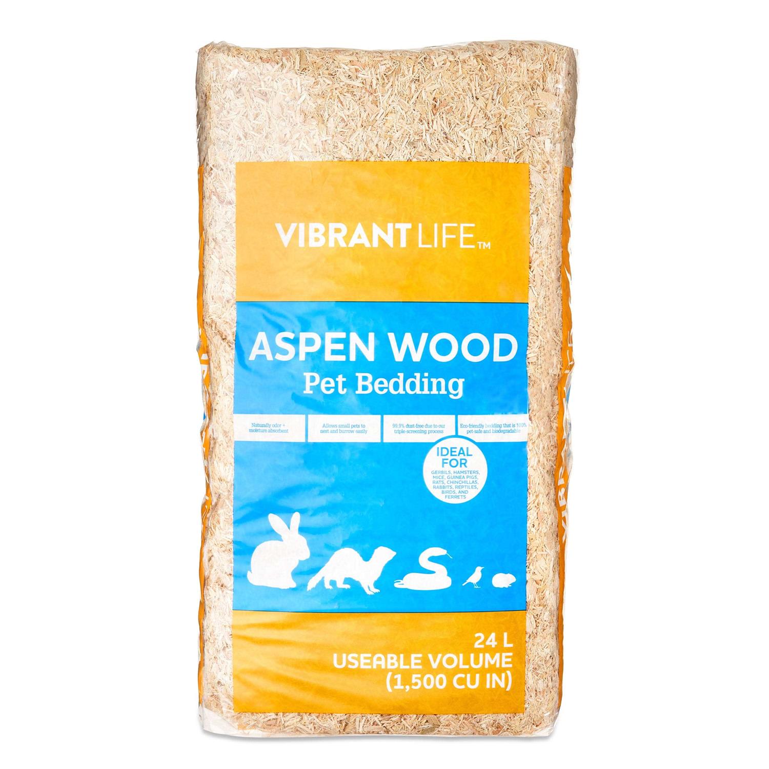 Vibrant Life Aspen Wood Pet Bedding - Pet Supplies online store