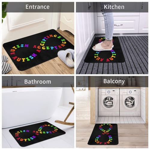 Neurodiversity Infinity Symbol Ultra Soft Area Rug Indoor Decor r7k