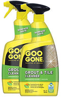 Goo Gone Grout & Tile Cleaner - 28 Ounce - Removes Tough Stains Dirt Caused By Mold Mildew Soap Scum and Hard Water Staining - Safe on Tile Ceramic Porcelain