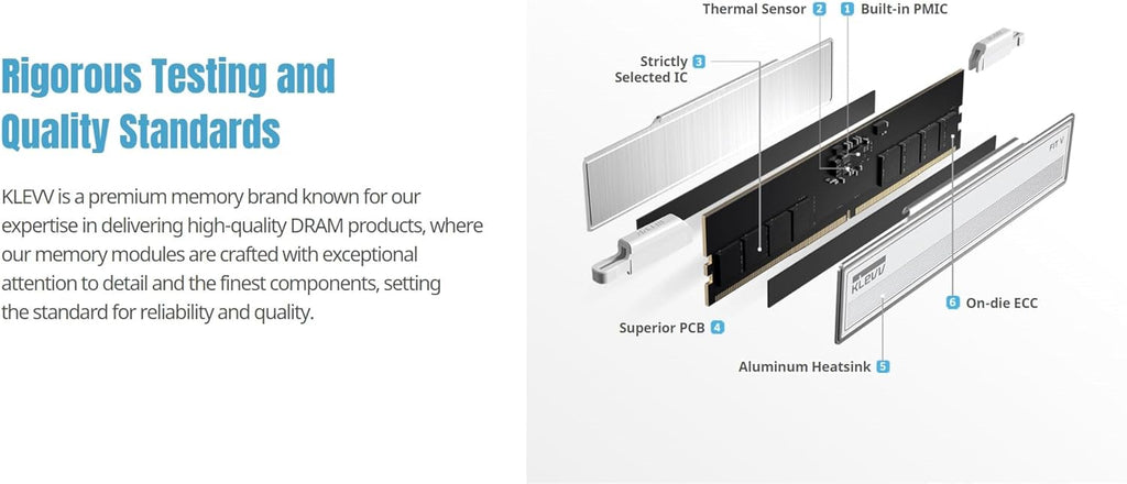 DDR5 32GB 6000MHz CL32 Desktop RAM Memory k7