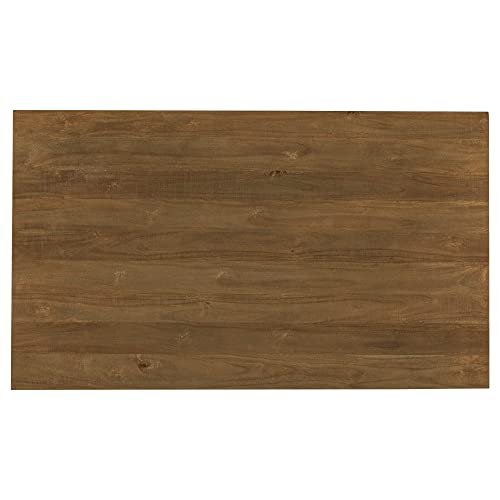 Wood Dining Table Set for 6 with Bench and Chairs a7k