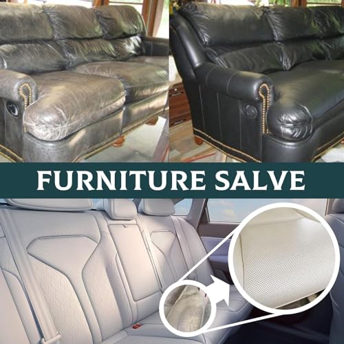 Leather & Furniture Repair Salve with Applicator Brush 120g a7