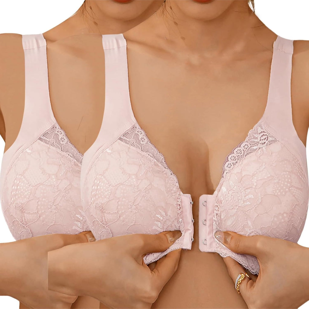 Sports Bra for Women High Impact White Unlined Wireless a7k