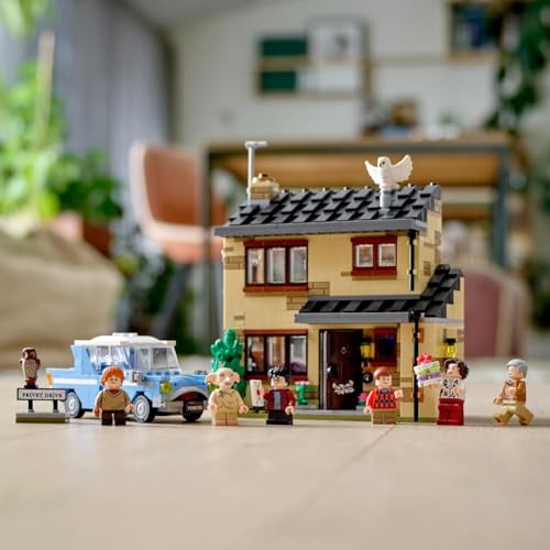 Harry Potter 4 Privet Drive Building Toy with Flying Car and Minifigures k7