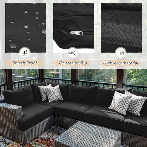 Outdoor Cushion Slipcovers Patio Furniture Covers Beige q7