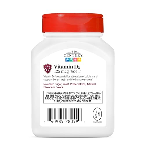 Vitamin D3 10000 IU Rapid Release Softgels 110 Count k7
