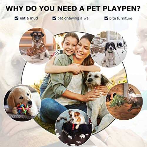 Dog Crate for Large Dogs Folding Wire Kennel Indoor Outdoor a7