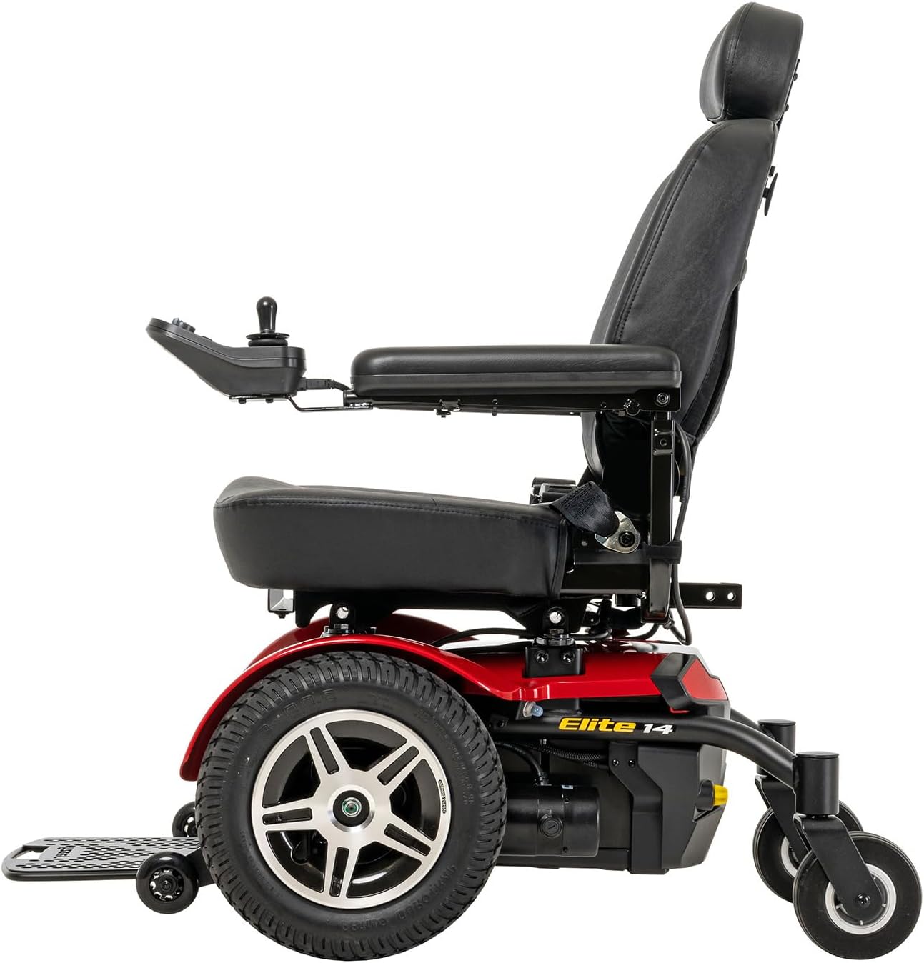 Power Wheelchair for Adults Red 300 lbs Capacity a7