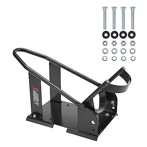 Motorcycle Wheel Chock, 1800 lbs Capacity, Heavy-Duty Steel Stand with 3 Adjustable Holes k7p