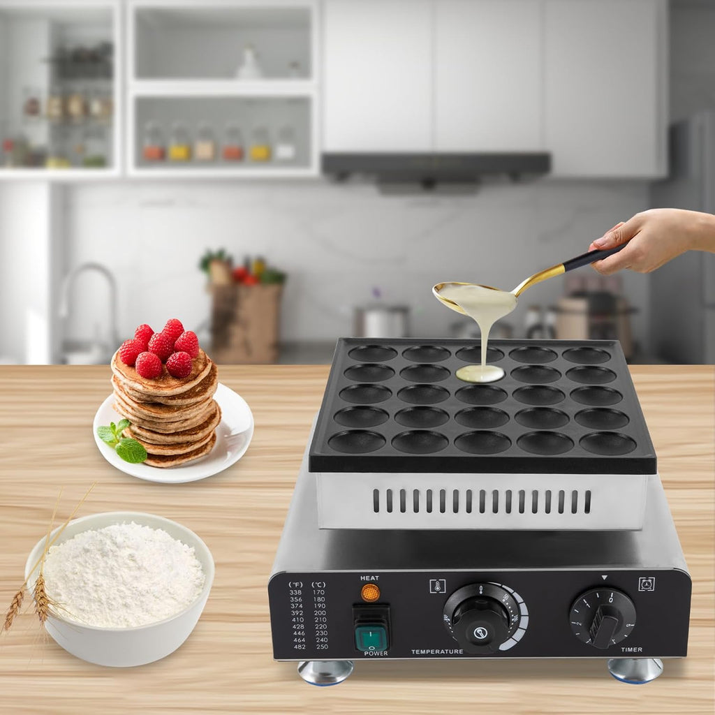 Mini Dutch Pancake Maker Non-stick Electric 110V k7