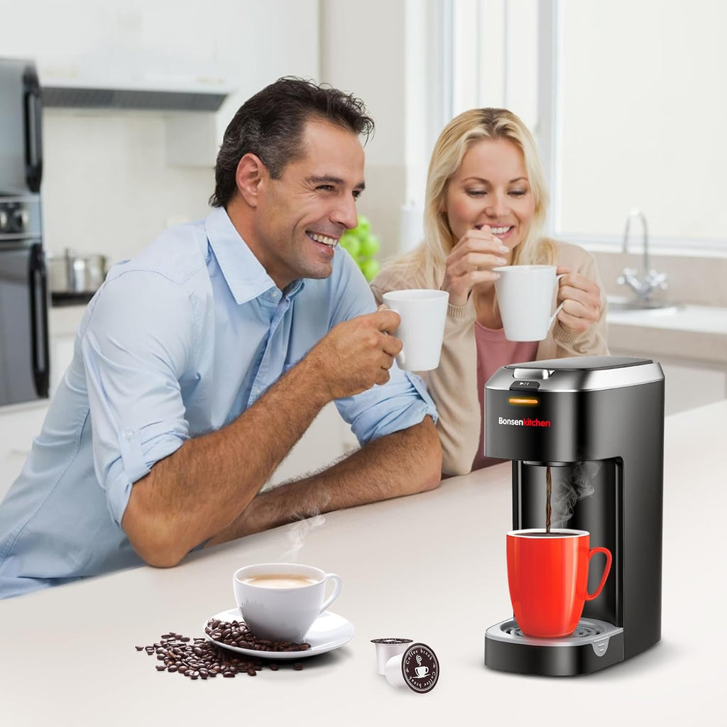 Single Serve Coffee Maker for K Cup Capsule, Fast Brewing, 6 to 12oz Brew Sizes a7