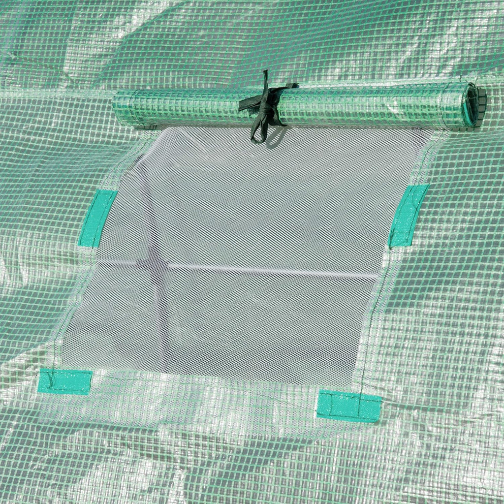 Greenhouse Cover Replacement 12 Windows Waterproof Tarp A7k
