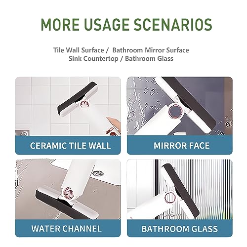 Portable self-squeeze mop for wet dry cleaning k7p
