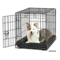 Vibrant Life Single Door Folding Metal Wire Dog Crate with Divider and Tray - Pet Supplies online store