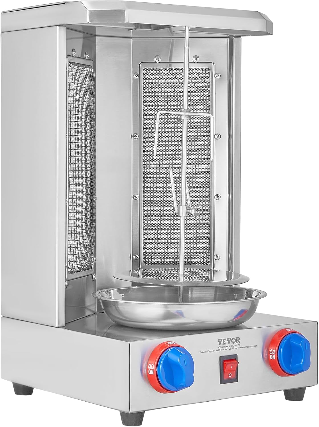Shawarma Grill Machine with 2 Burners, 13 lbs Capacity a7