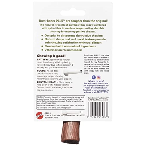 Bamboo Stick Dog Chew Toy 2 Pack Large a7