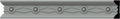 Ekena Millwork 1 1/2"H x 1/2"P x 94 1/2"L, (2" Repeat), Federal Chair Rail