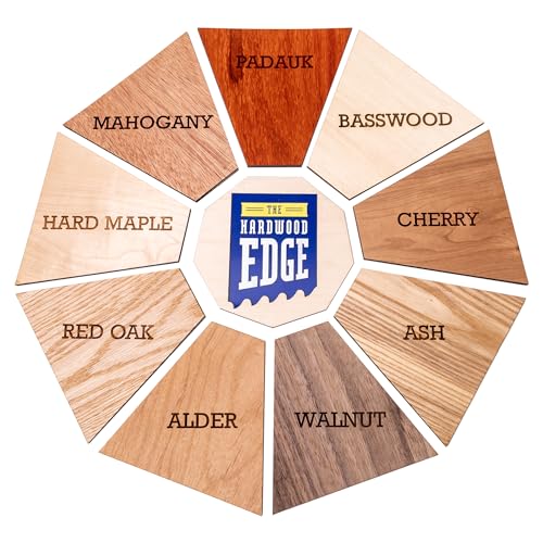 Mahogany Hardwood Planks 4-Pack for Crafts and Laser Engraving a7