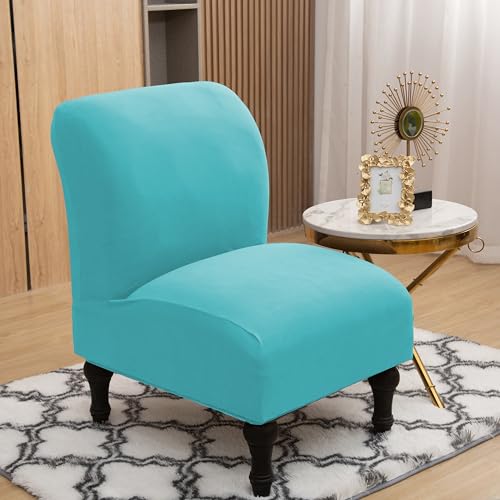Armless Chair Slipcover Stretch Washable 2 Pack q7k