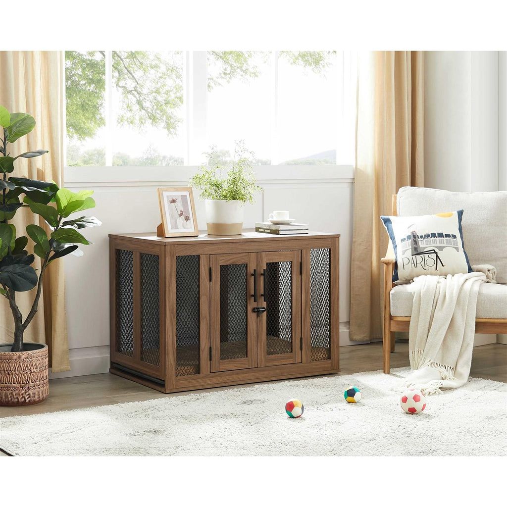 Dog Crate with Tray a7