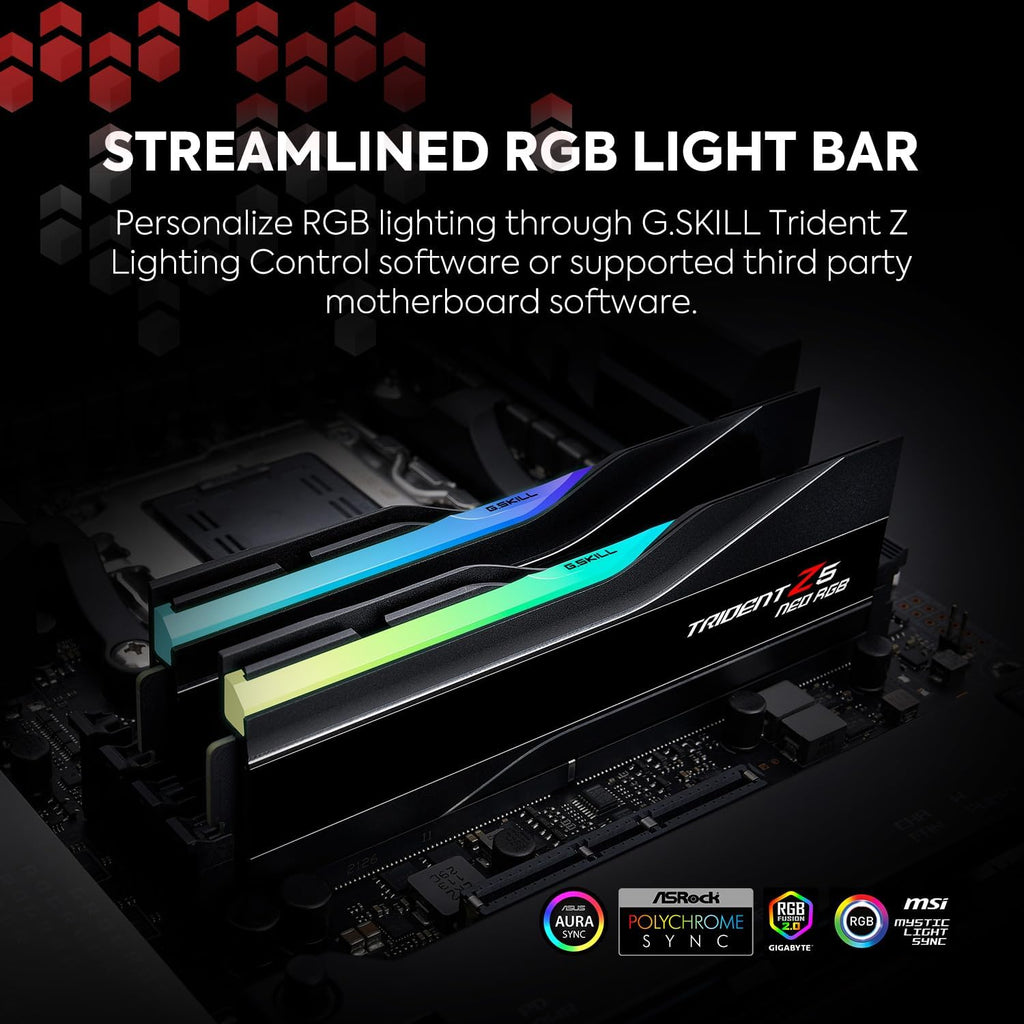 DDR5 RAM 32GB (2x16GB) 6000MT/s CL36 Desktop Memory Matte Black a7