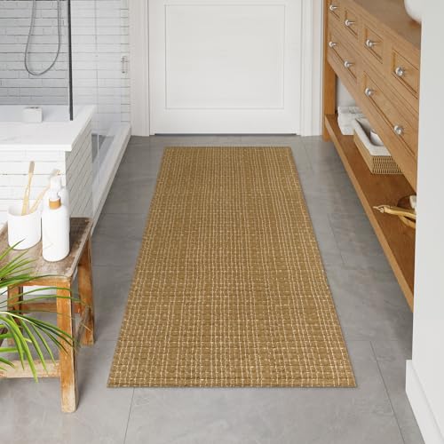 Small Rugs for Living Room 3x5 Washable Low Pile Neutral Indoor Outdoor k7