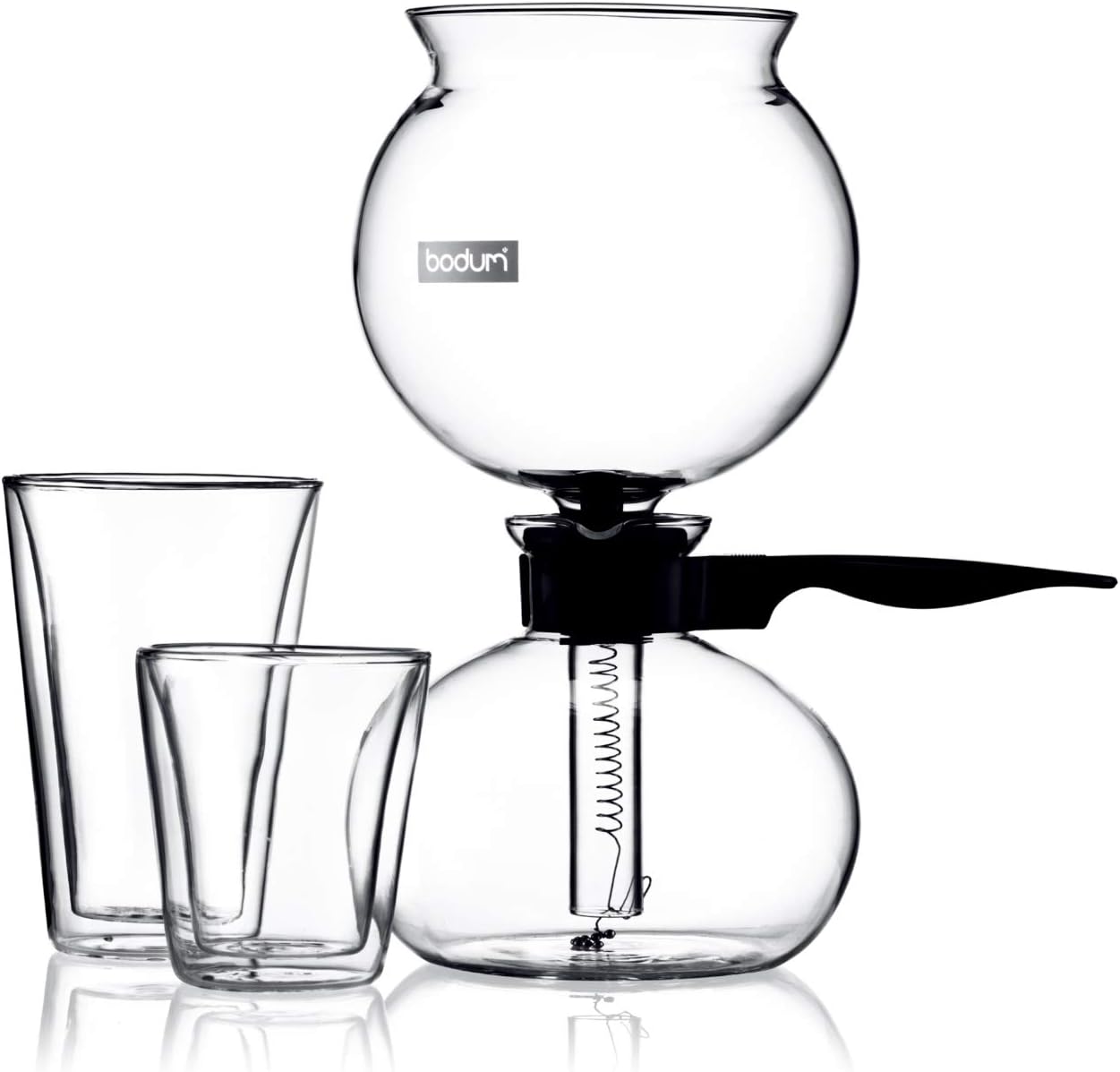 Coffee Maker 34oz Borosilicate Glass Black a7