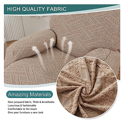 Recliner Slipcover with Side Pocket Anti-Slip Elastic Cover k7m