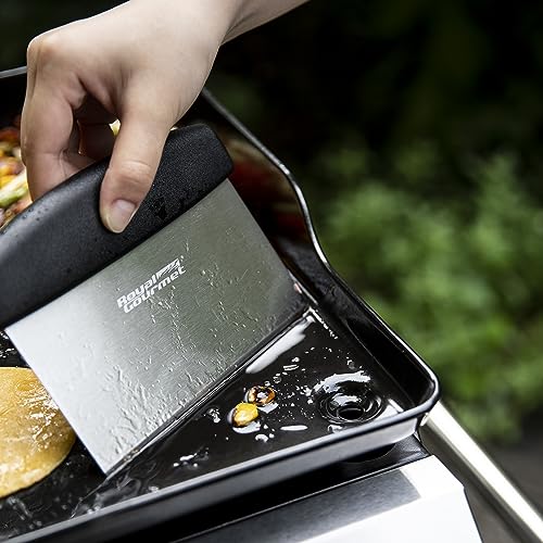 3-Burner Portable Gas Grill Griddle Flat Top Outdoor Camping a7