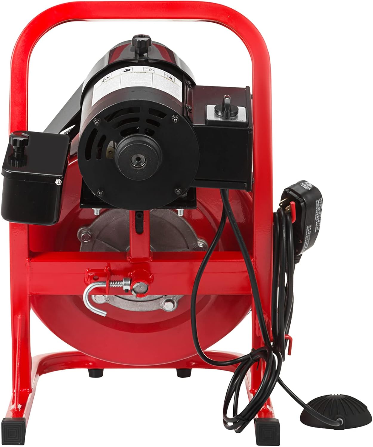 Drain Cleaner Machine 50Ft x 1/2In Portable Electric Auger with 4 Cutters k7m