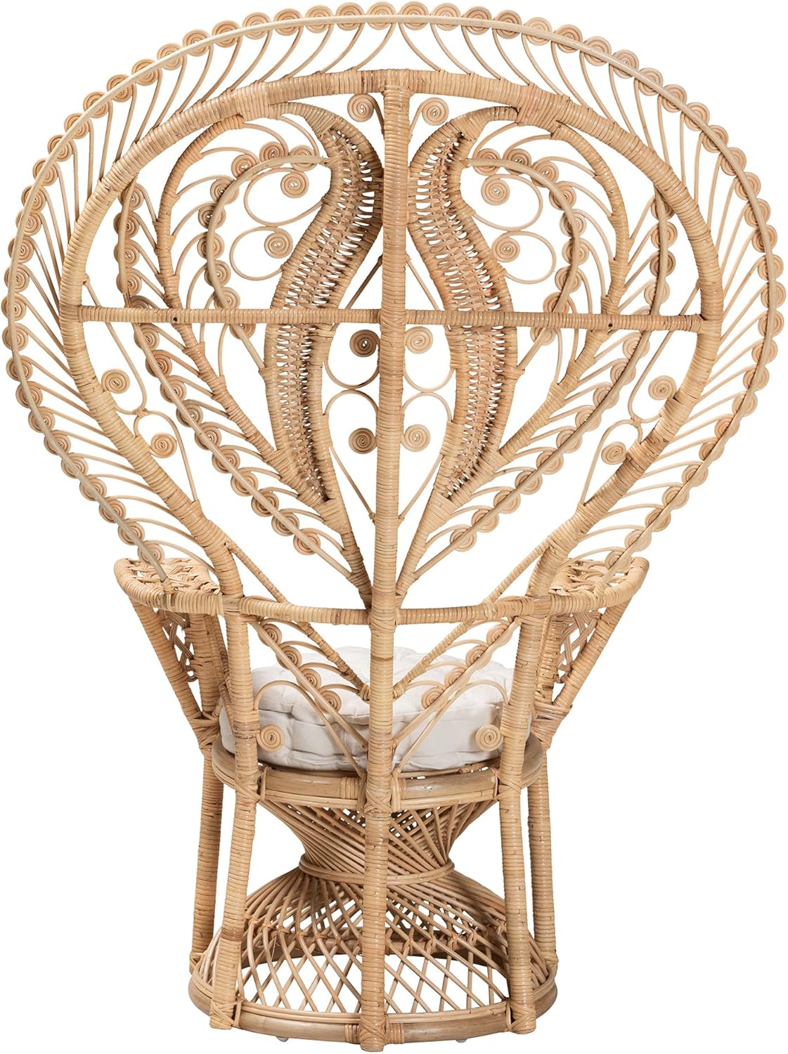 Rattan Peacock Chair Oversized a7