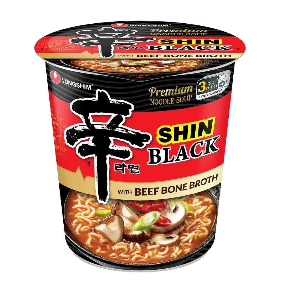 Nongshim Cup Instant Noodle Soup 6 Flavors Package a7k