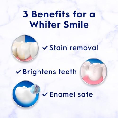 Teeth Whitening Toothpaste, 4 Count, 3.7 oz k7m