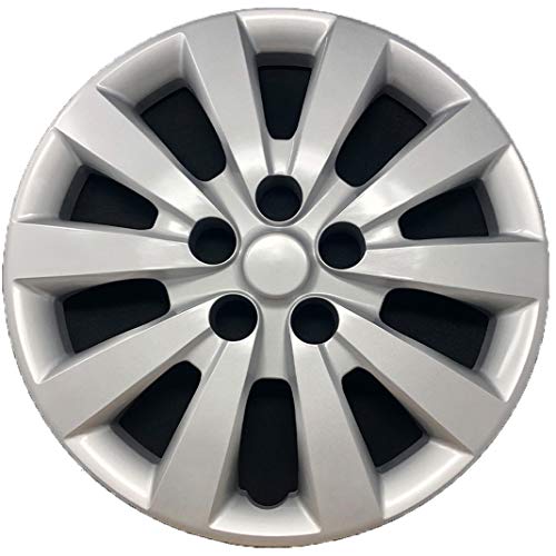 Premium Hubcap Replacement for Nissan Sentra, Leaf 2013-2019, 16-inch Replica Wheel Cover (Set of 4) 53089