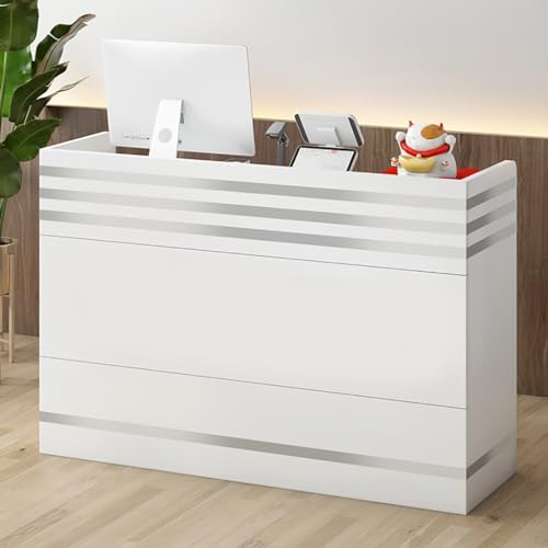 Reception Desk with Counter for Salon Retail Checkout k7p