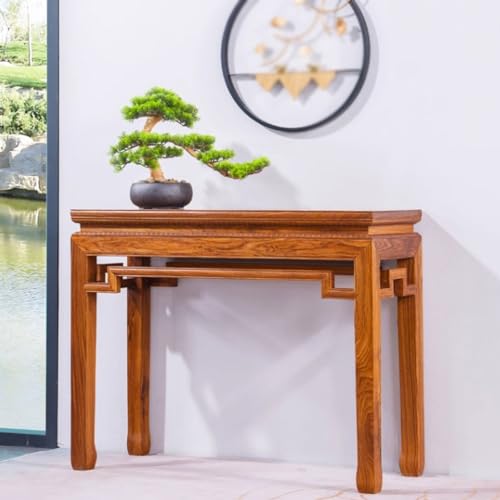 Mahogany Console Table Solid Wood Chinese Style Small a7