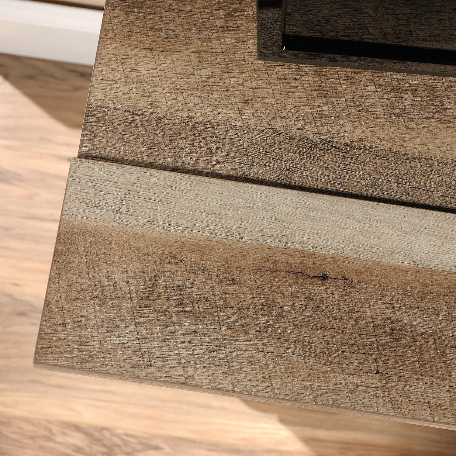 Media Fireplace for TVs up to 60 inch, Lintel Oak finish k7