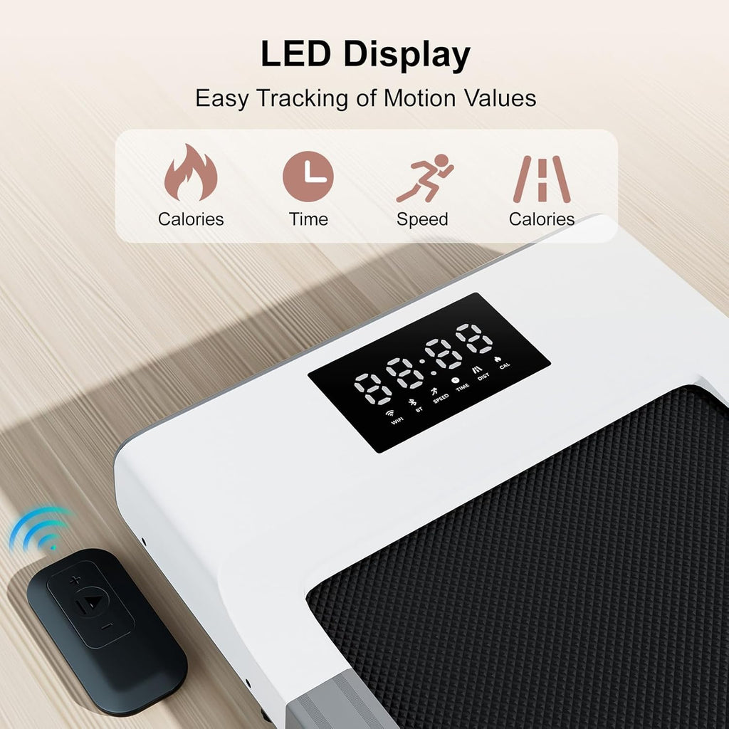 Walking Pad Treadmill Under Desk Portable with Remote LED Display 7k