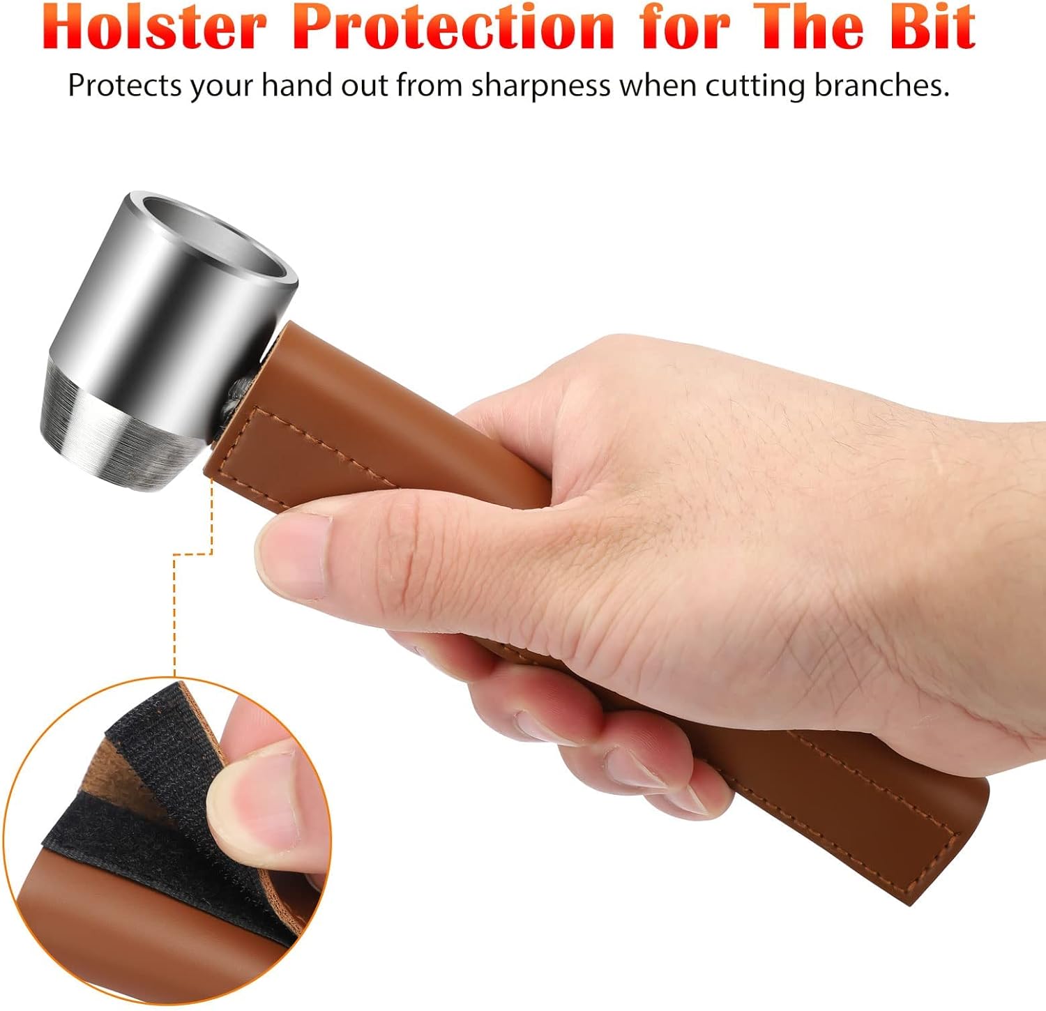 Bushcraft Hand Auger Drill with Wood Peg for Camping a7