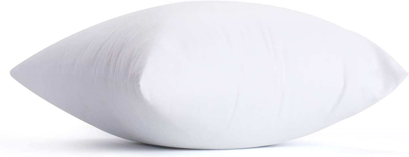 18x18 Pillow Inserts Outdoor Pack of 4 Water Resistant Hypoallergenic Square Cushion Stuffer Forms a7