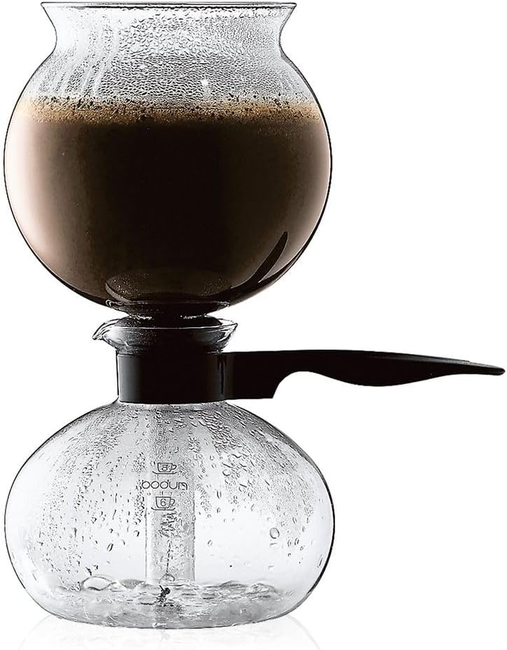Coffee Maker 34oz Borosilicate Glass Black a7