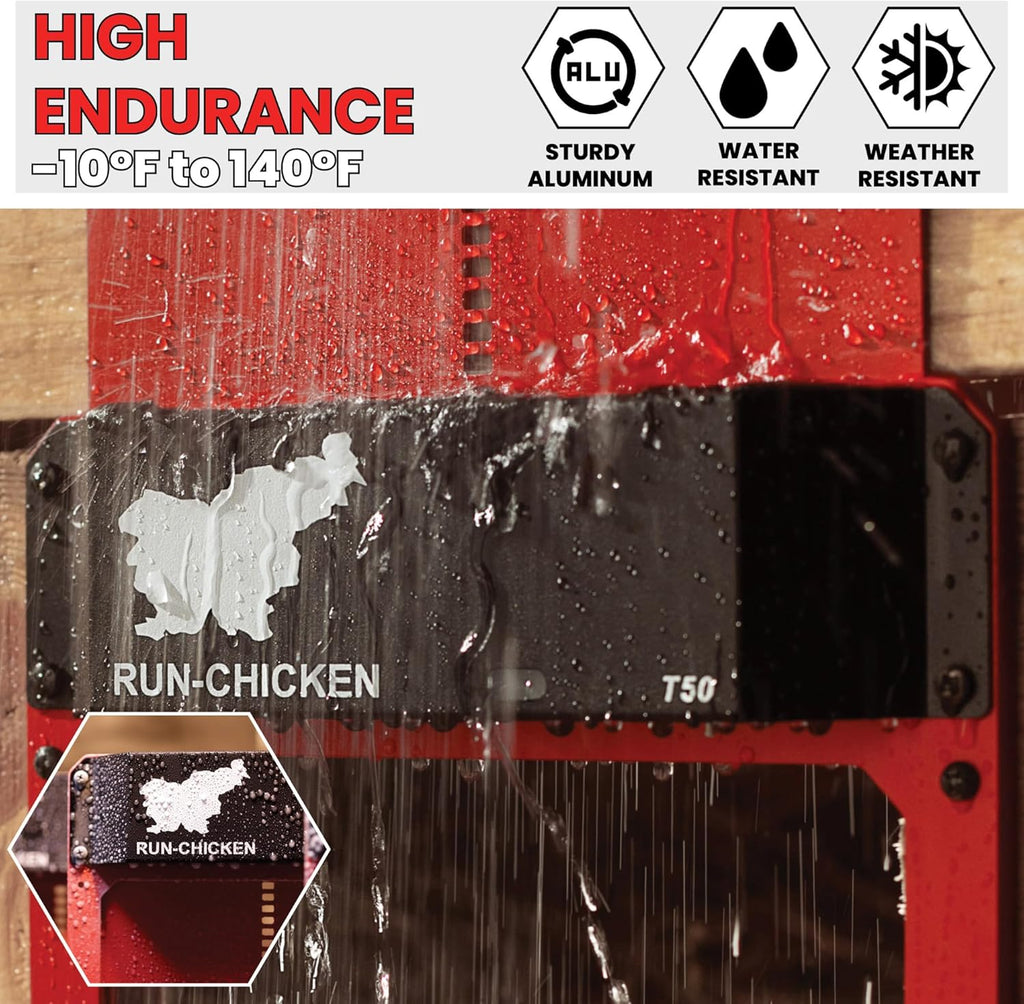 Chicken Door T50 Red k7p
