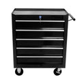 Rolling Tool Chest, 5-Drawer Rolling Tool Box With Interlock System And Wheels For Garage, Warehouse, Workshop, Repair Shop (Black)