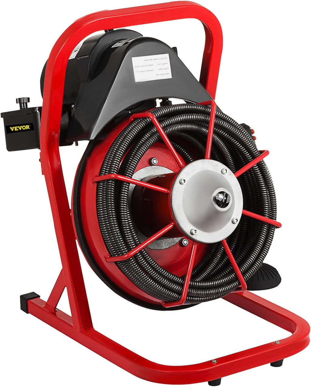 Drain Cleaner for 1-4 Inch Pipes 50 Ft x 3/8 Inch k7q