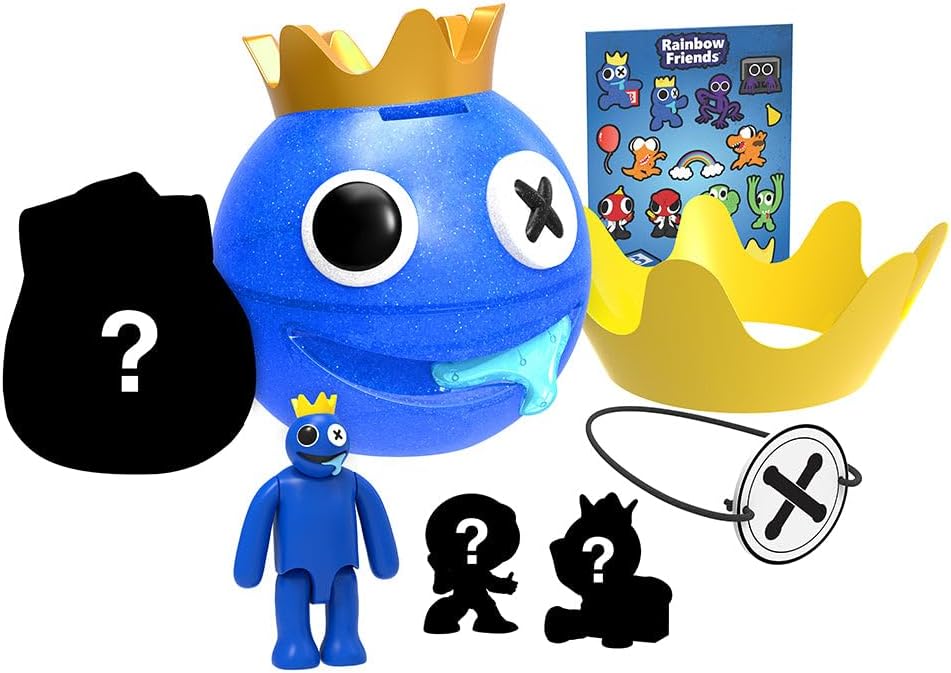Rainbow Friends Blue Ultimate Head Bundle 8 Items Series1 a7