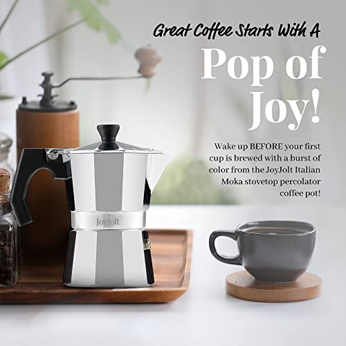 Moka Pot 3 Cup Stovetop Espresso Maker Aluminum Coffee Percolator a7