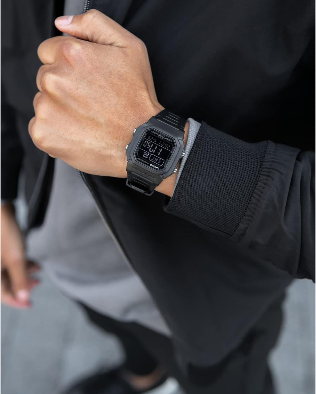 Digital Watch Black 7k