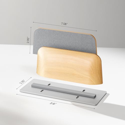 Wooden Vertical Laptop Stand for Desk k7x
