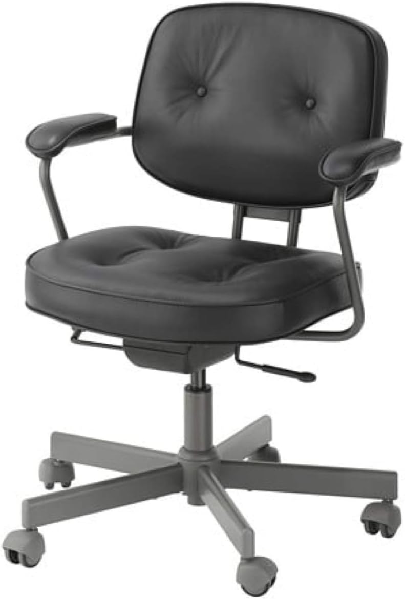 IKEA Alefjall Swivel Chair Glose Black 103.674.61